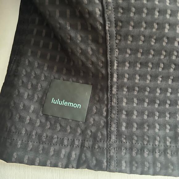 Lululemon Water-Repellent Grid Fleece Hiking Jacket – Black/ Grey – Size 4(NWOT) - Picture 10 of 16